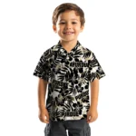 Purdue Boilermakers Hawaiian Shirt – Hibiscus Overlay
