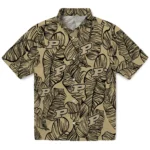 Purdue Boilermakers Hawaiian Shirt – Leaf Outline