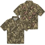Purdue Boilermakers Hawaiian Shirt – Leaf Outline