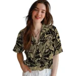 Purdue Boilermakers Hawaiian Shirt – Monstera Layer