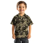 Purdue Boilermakers Hawaiian Shirt – Monstera Layer