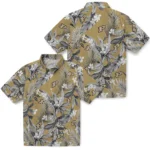 Purdue Boilermakers Hawaiian Shirt – Palm Leaves