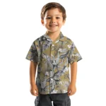 Purdue Boilermakers Hawaiian Shirt – Palm Leaves