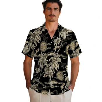 purdue boilermakers palm sunset hawaiian shirts fashion forward