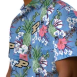 Purdue Boilermakers Hawaiian Shirt – Pineapple Bouquet