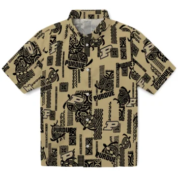 purdue boilermakers turtle lines gold hawaiian shirts best selling