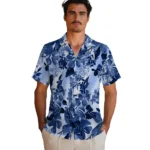 Rice Owls Hawaiian Shirt – Hibiscus Arrangement