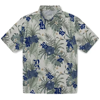 rice owls hibiscus designs beige hawaiian shirts best selling