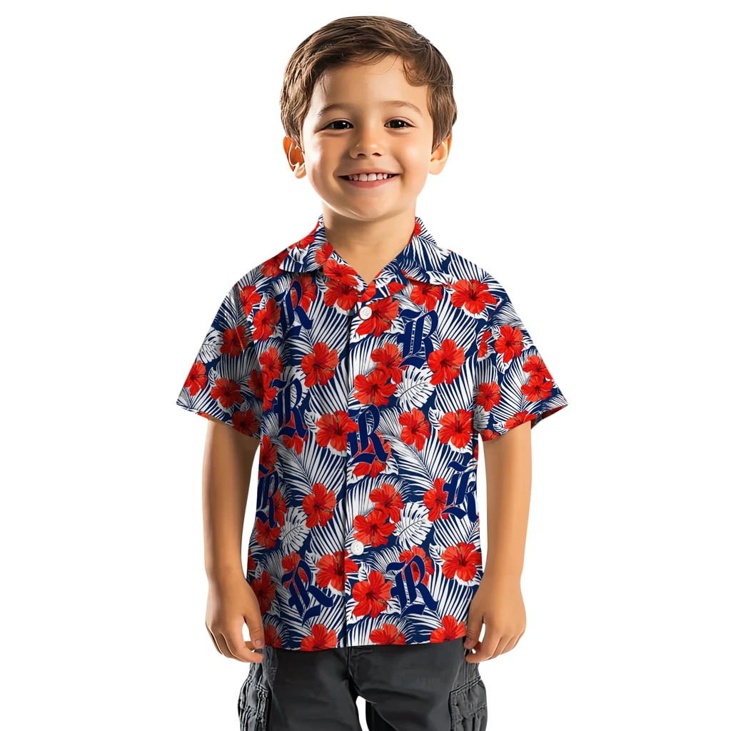 Rice Owls Hawaiian Shirt - Hibiscus Fiesta rice owls hibiscus fiesta red royal blue hawaiian shirts top rated