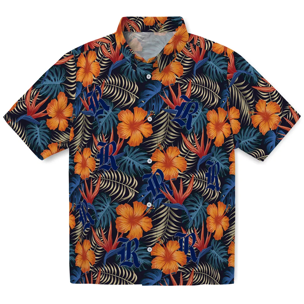 Rice Owls Hawaiian Shirt - Hibiscus Foliage rice owls hibiscus foliage hawaiian shirts best selling