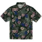 Rice Owls Hawaiian Shirt – Hibiscus Leaves Pattern