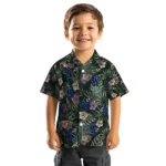 Rice Owls Hawaiian Shirt – Hibiscus Leaves Pattern