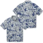 Rice Owls Hawaiian Shirt – Hibiscus Overlay