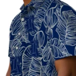 Rice Owls Hawaiian Shirt – Leaf Outline
