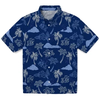 rice owls palm and clouds navy blue hawaiian shirts best selling