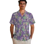 Sacramento Kings Hawaiian Shirt – Anthurium Overlay