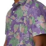 Sacramento Kings Hawaiian Shirt – Anthurium Overlay