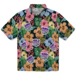 Sacramento Kings Hawaiian Shirt – Brilliant Hibiscus Garden