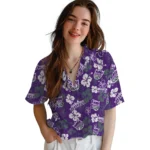 Sacramento Kings Hawaiian Shirt – Hibiscus Flower Design