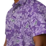 Sacramento Kings Hawaiian Shirt – Hibiscus Oasis