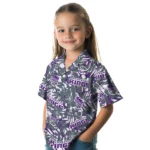 Sacramento Kings Hawaiian Shirt – Hibiscus Overlay