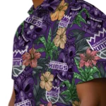 Sacramento Kings Hawaiian Shirt – Hibiscus Tiki Jungle