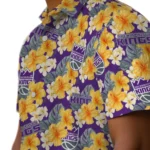 Sacramento Kings Hawaiian Shirt – Hibiscus Tropics