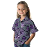 Sacramento Kings Hawaiian Shirt – Palm Sunset