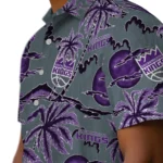 Sacramento Kings Hawaiian Shirt – Palm Sunset