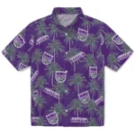 Sacramento Kings Hawaiian Shirt – Palm Tree Motif