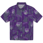Sacramento Kings Hawaiian Shirt – Turtle Lines