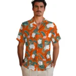 Sam Houston Bearkats Hawaiian Shirt – Flamingo and Hibiscus
