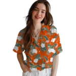Sam Houston Bearkats Hawaiian Shirt – Flamingo and Hibiscus