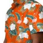 Sam Houston Bearkats Hawaiian Shirt – Flamingo and Hibiscus