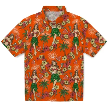 sam houston bearkats hawaiian girls design orange hawaiian shirts best selling