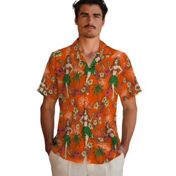 sam houston bearkats hawaiian girls design orange hawaiian shirts fashion forward