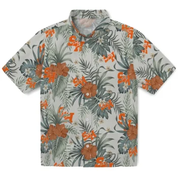 sam houston bearkats hibiscus designs beige hawaiian shirts best selling