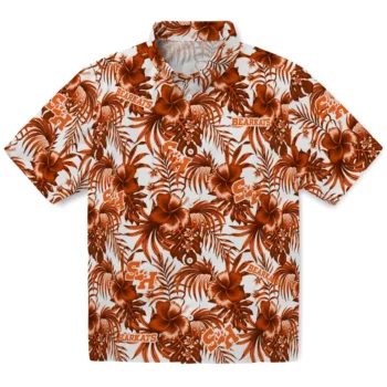 sam houston bearkats hibiscus exotic orange hawaiian shirts best selling