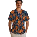 Sam Houston Bearkats Hawaiian Shirt – Hibiscus Foliage