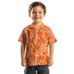 Sam Houston Bearkats Hawaiian Shirt – Leaf Outline