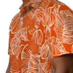 Sam Houston Bearkats Hawaiian Shirt – Leaf Outline
