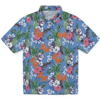 sam houston bearkats pineapple bouquet best sky blue hawaiian shirts best selling