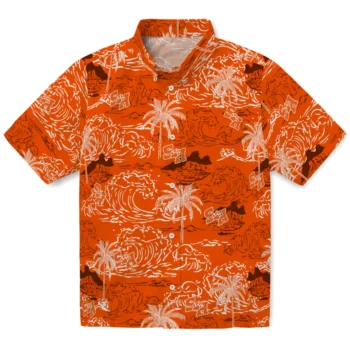 sam houston bearkats wave palm orange hawaiian shirts best selling