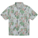 San Antonio Spurs Hawaiian Shirt – Anthurium Overlay