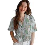 San Antonio Spurs Hawaiian Shirt – Anthurium Overlay
