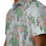 San Antonio Spurs Hawaiian Shirt – Anthurium Overlay