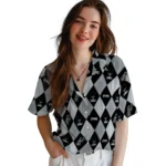 San Antonio Spurs Hawaiian Shirt – Golfing Plaid