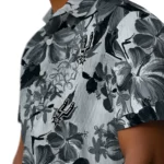 San Antonio Spurs Hawaiian Shirt – Hibiscus Arrangement