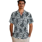 San Antonio Spurs Hawaiian Shirt – Hibiscus Blooms