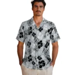 San Antonio Spurs Hawaiian Shirt – Hibiscus Flower Design